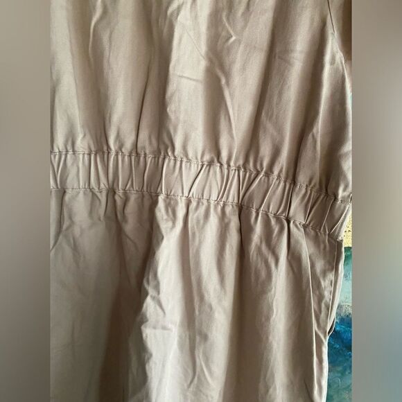 J crew Nude denim dress with zipper and pockets size 20 - Picture 9 of 16